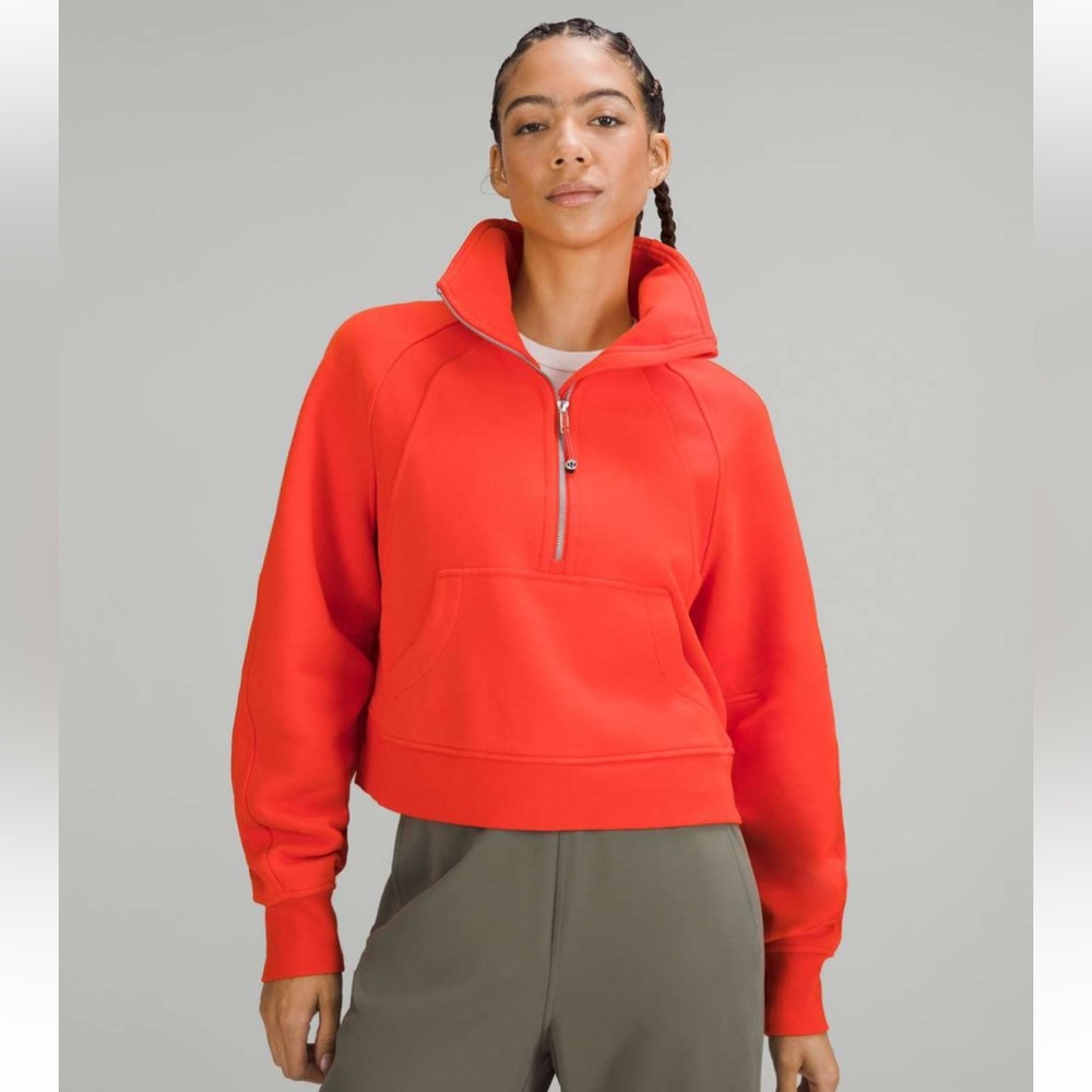Lululemon Scuba Oversized Funnel-Neck Half Zip